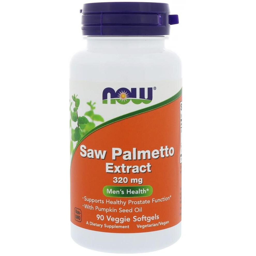 Now Saw Palmetto Extract Veggie Softgels 90's