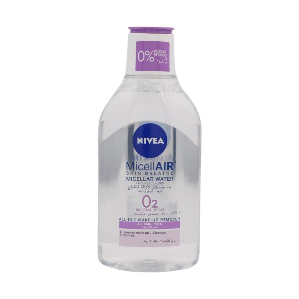 Nivea MicellAIR Water All-In-1 Makeup Remover 400ml