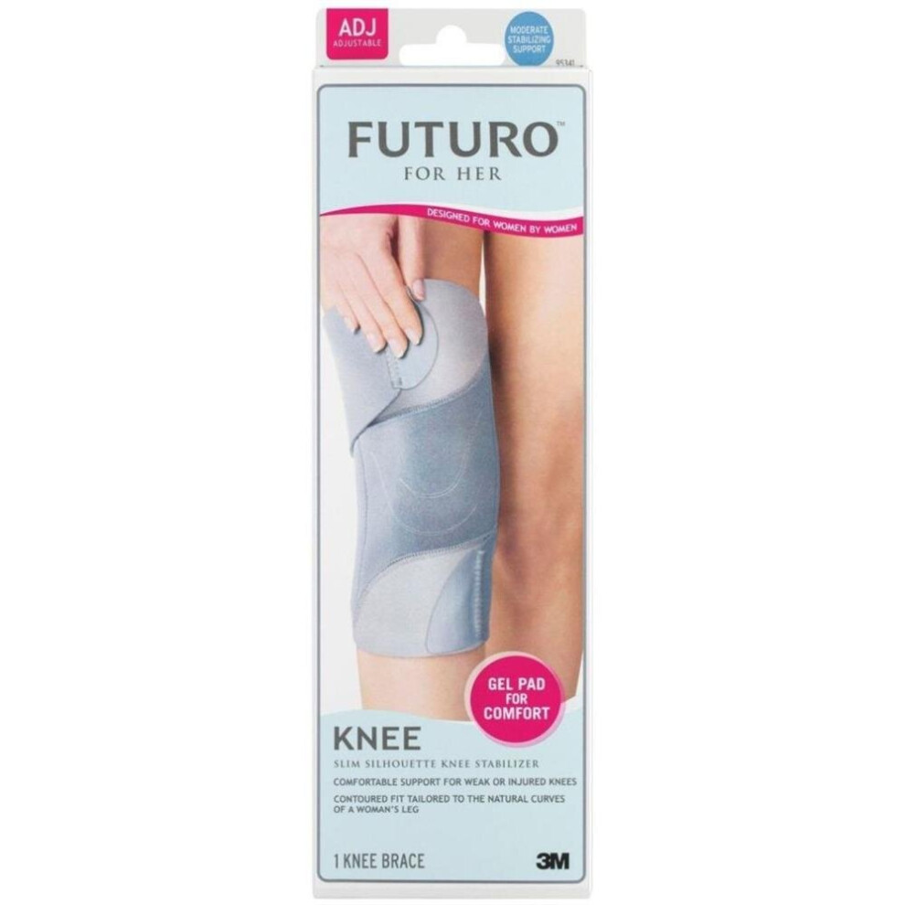 3M Future Slim Silhouette Knee Stabilizer Support Adjustable