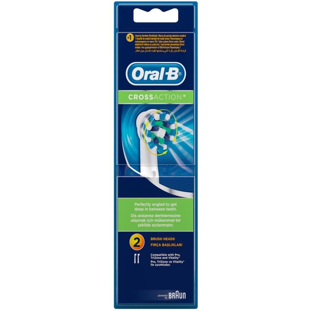 Oral-B Cross Action Toothbrush Head