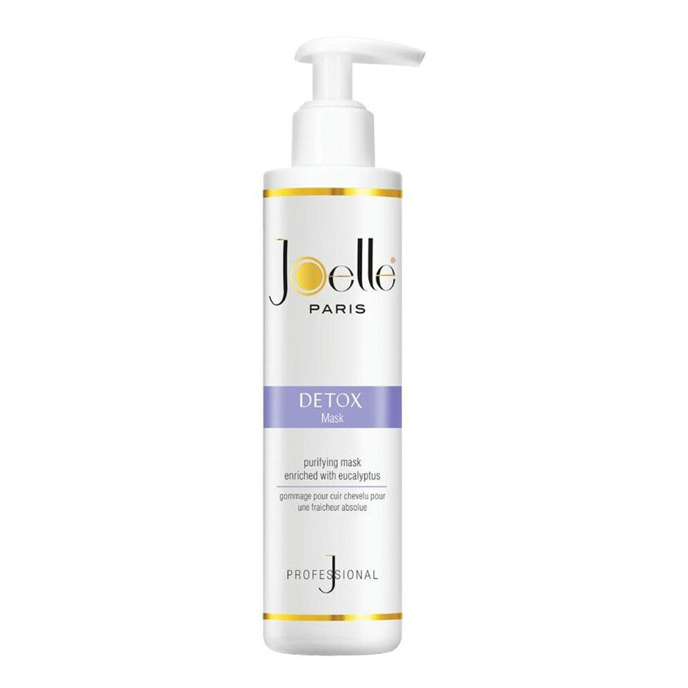 Joelle Paris Detox Mask 200ml | Purifying Hair Mask for Deep Nourishment, Scalp Detox & Damaged Hair Repair