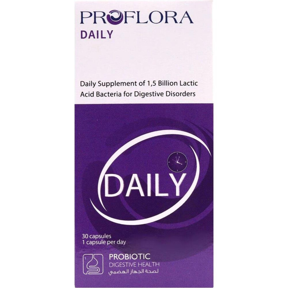 Proflora Probiotic Daily Capsules 30'S