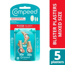 Compeed Blister Mixed | Fast Relief Blister Plasters & Protective Foot Care - 5'S