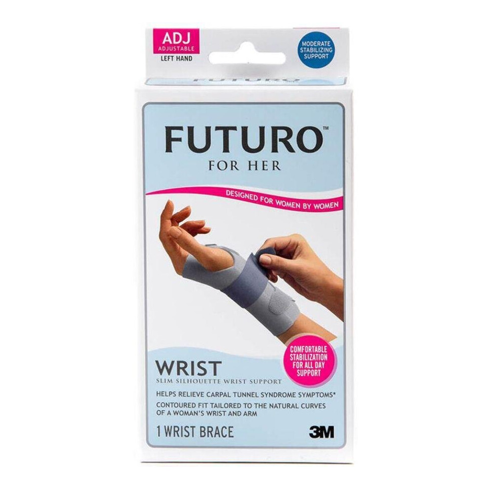 3M Future Slim Silhouette Wrist Support For Left Hand Adjustable