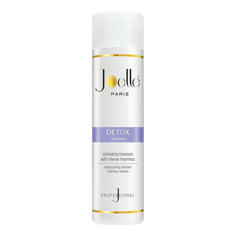 Joelle Paris Detox Shampoo 250ml | Deep Cleansing Shampoo for Oily Hair, Scalp Detox & Hair Refresh
