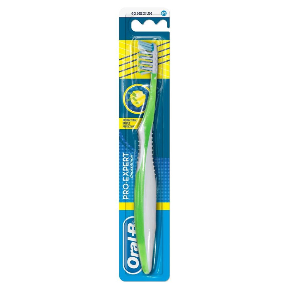 Oral-B Pro-Expert Antibacterial Medium Manual Toothbrush