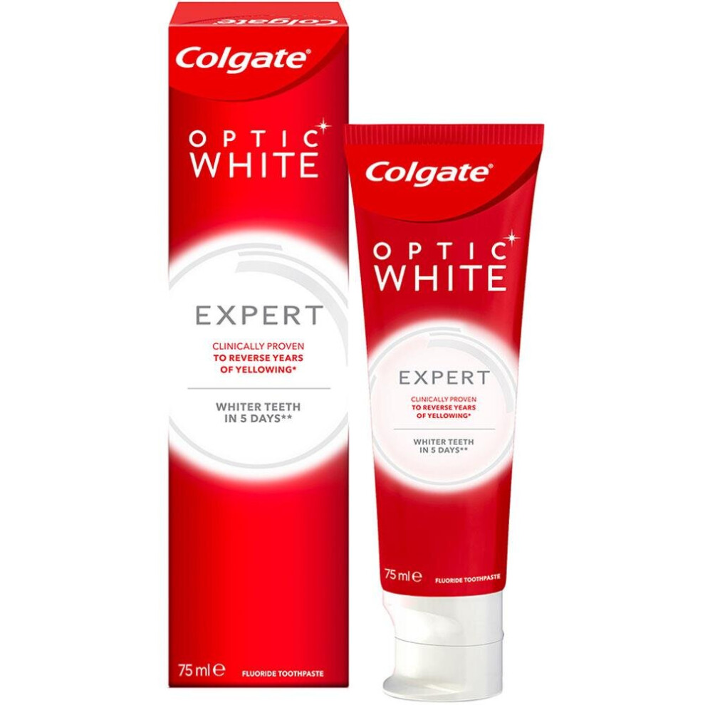 Colgate Optic White Expert White Whitening Toothpaste 75ml