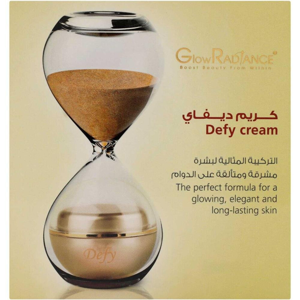 GlowRadiance Defy Cream | Hydrating & Brightening Anti-Aging Face Cream - 50ml