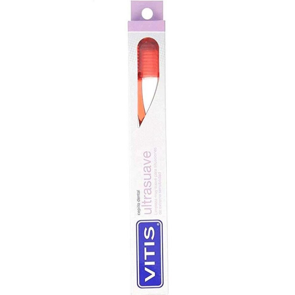 Vitis Ultrasoft Toothbrush | Extra Gentle Bristles for Sensitive Teeth & Gum Protection