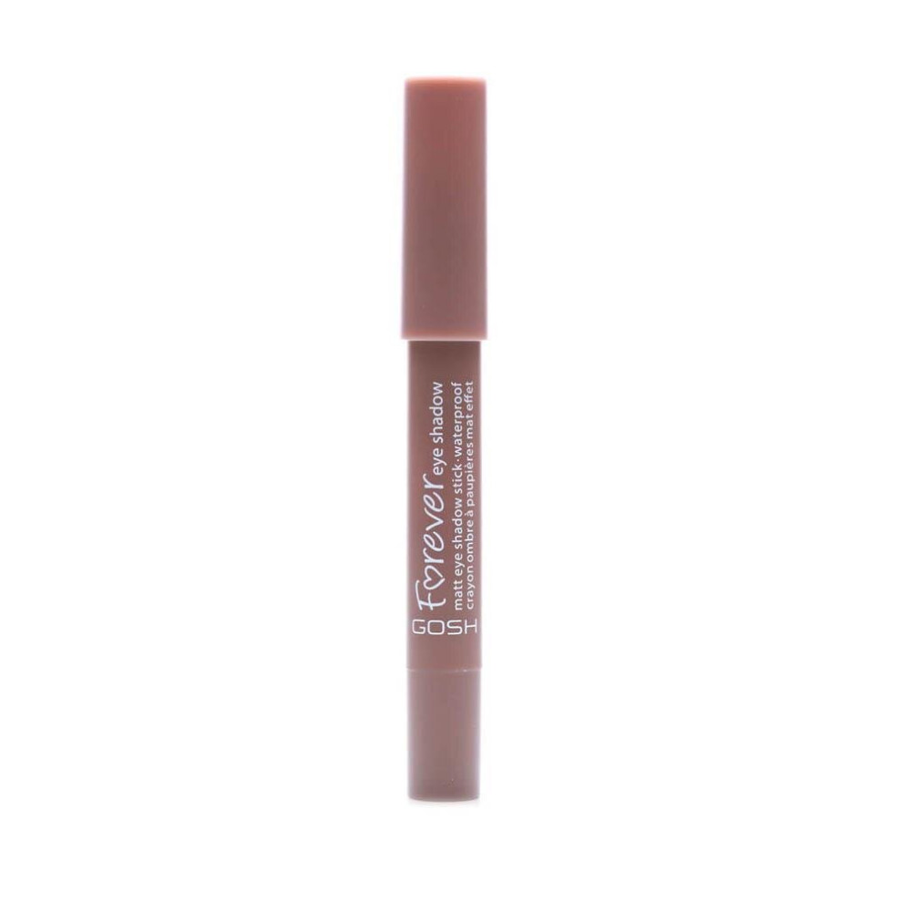 GOSH Forever Eye Shadow Twisted Brown | Long Lasting Waterproof Cream Eyeshadow Stick Brown Shade