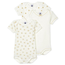 Petit Bateau Underwear 3 BODIES US MC Variant 1 Female 010 - 6m