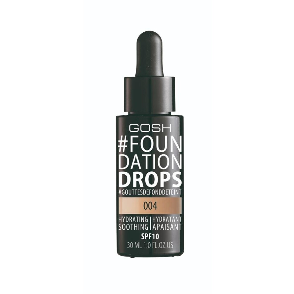Light Gosh Foundation Drops Natural Gosh Foundation Drops Natural Finish, Serum Foundation - 30Ml