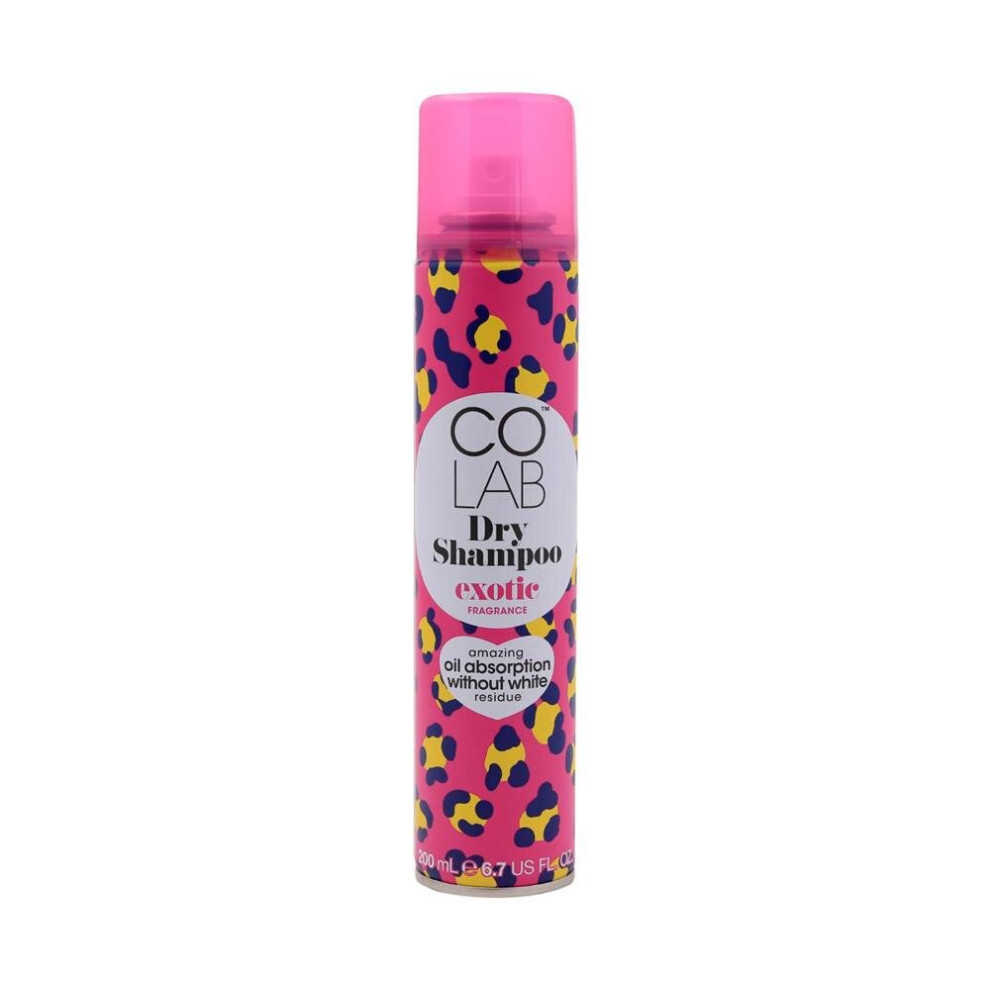 Colab Dry Shampoo Exotic Fragrance Refreshing Hair Spray - 200ml
