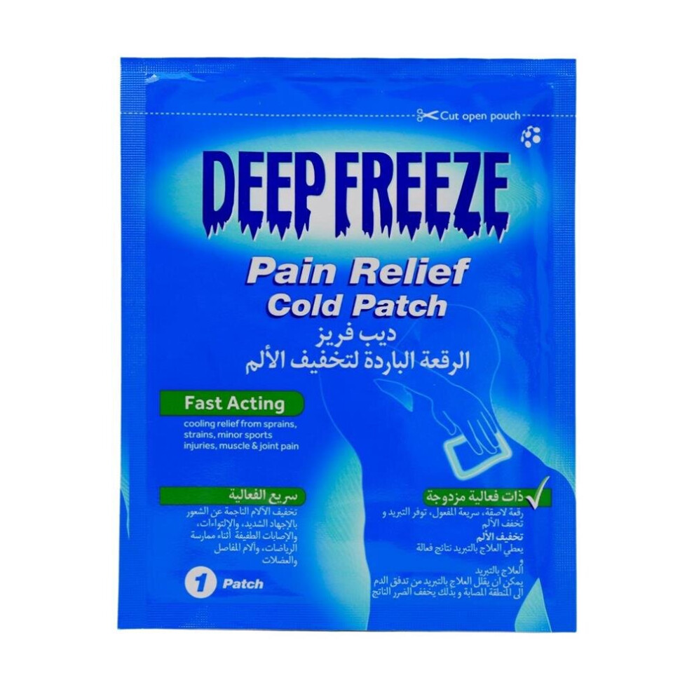 Deep Freeze Pain Relief Cold Patch