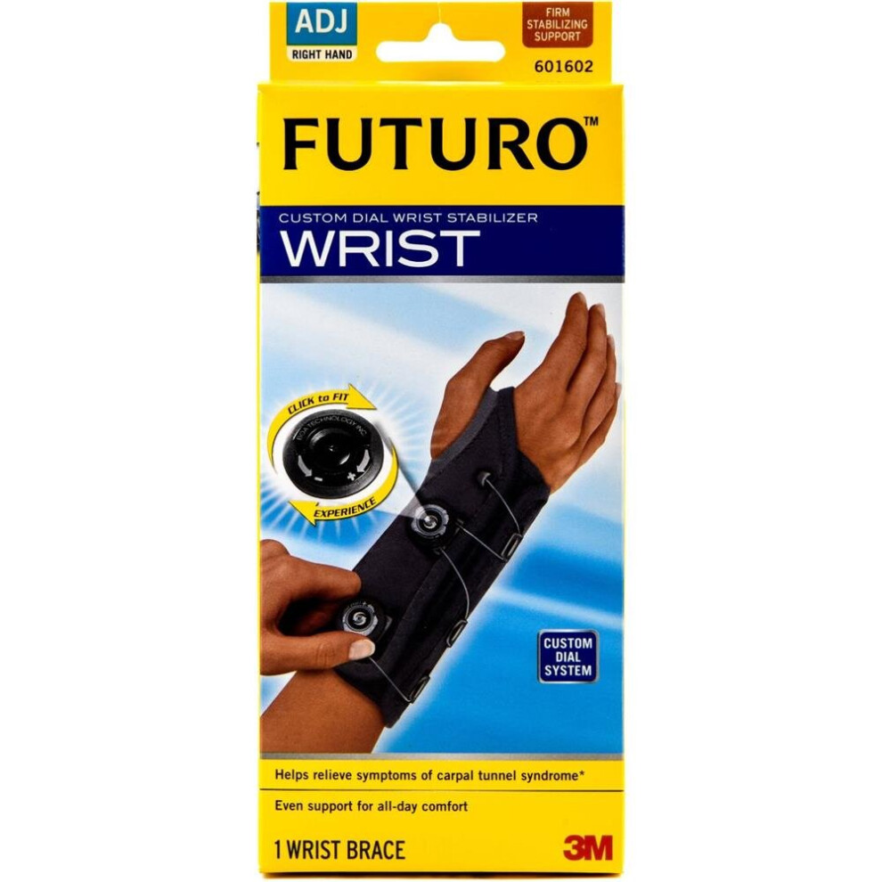 3M Future Right Hand Custom Dial Wrist Stabilizer Adjustable