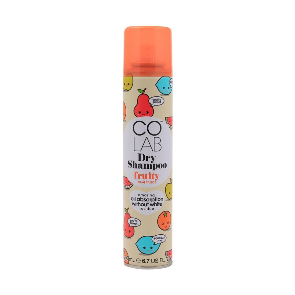 Colab Dry Shampoo Fruity Fragrance Instant Hair Refresh - 200ml