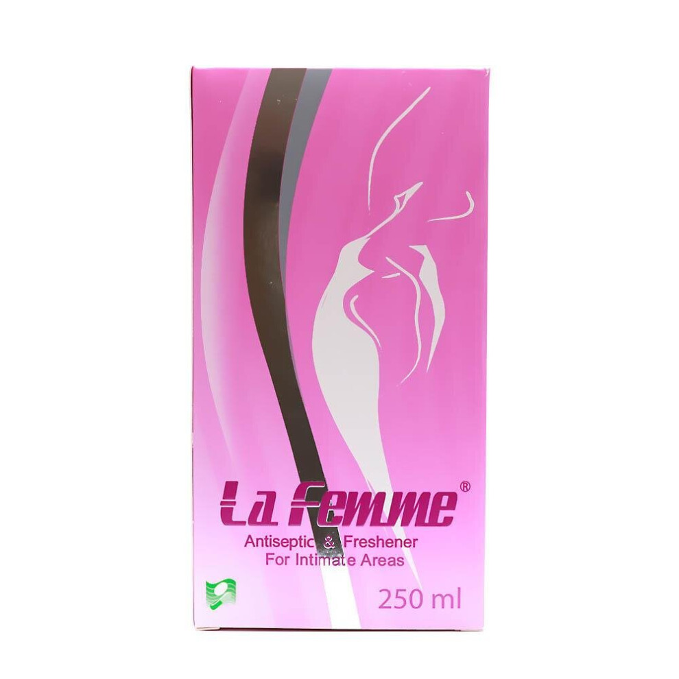 Lavender La Femme Antiseptic Solution 250Ml |Disinfectant For Skin, Wounds & Cuts |Antibacterial & Antiseptic |Germ Protection |First Aid And Daily Use