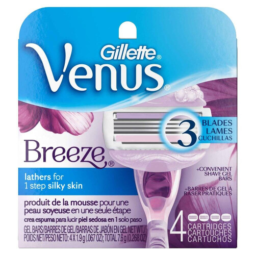 Gillette Gillette Venus Spa Breeze Blade 4's