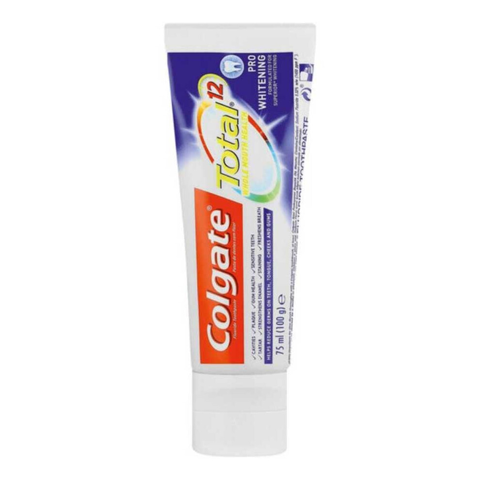 Colgate Total Pro Whitening Toothpaste 75ml