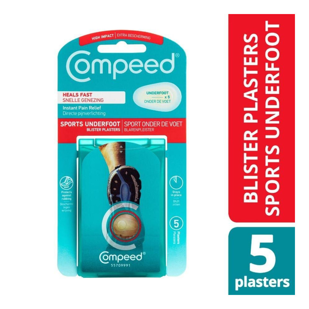 Compeed Sports Underfoot Blister Plaster 5'S