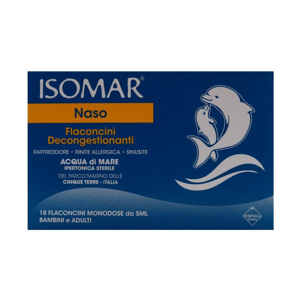 Isomar Nose Decongestant Vials 18'S