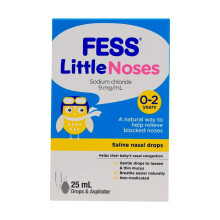 Fess Little Noses Saline Nasal Drops 25ml