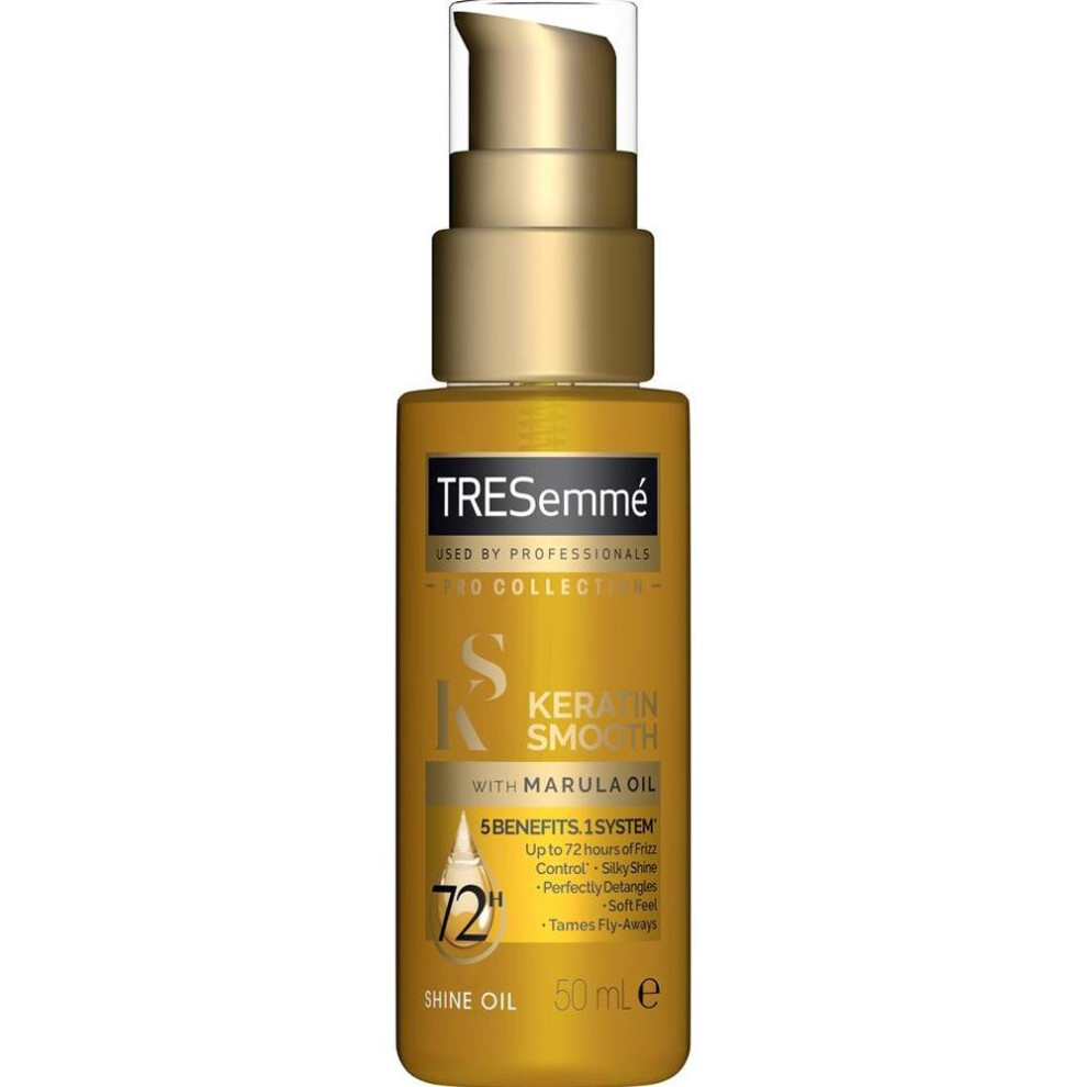 Tresemmé Tresemme Keratin Smooth Shine Oil | Frizz Control Hair Serum Glossy - 50Ml