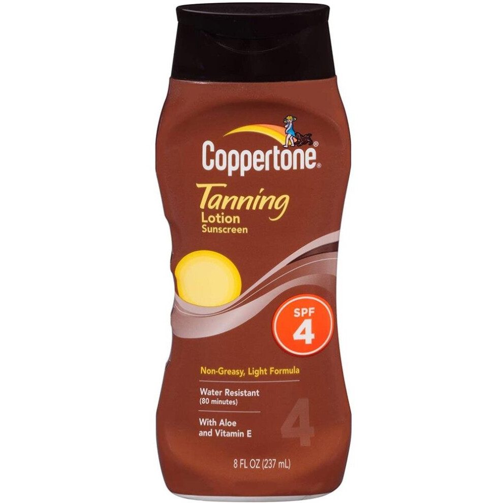 Coppertone Tanning Lotion Spf4 200ml