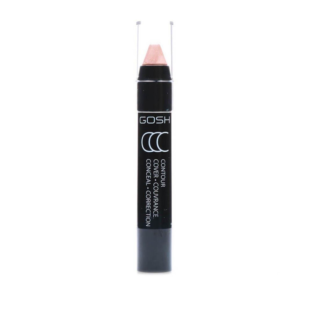 GOSH CCC Stick Concealer Golden 3.3g | Cream Concealer Stick for Under Eye Brightening & Spot Coverage