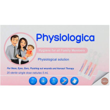 Physiologica Nasal & Ophthalmic Solution 5ml Doses 20'S