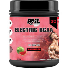 PHL Electric BCAA Watermelon | Muscle Recovery & Hydration Supplement - 270G