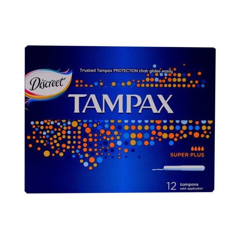 Tampax Tampoons Super Plus 12's