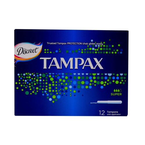 Tampax Tampoons Super Plus 12's