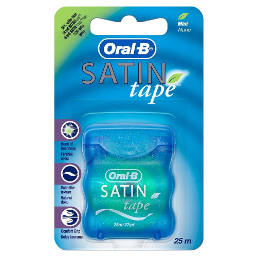 Oral-B Satin Floss Mint Tape 25M