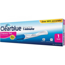 Clearblue Plus Pregnancy Test Kit 1 | Test Early Detection Home Pregnancy Test with Easy Read Results