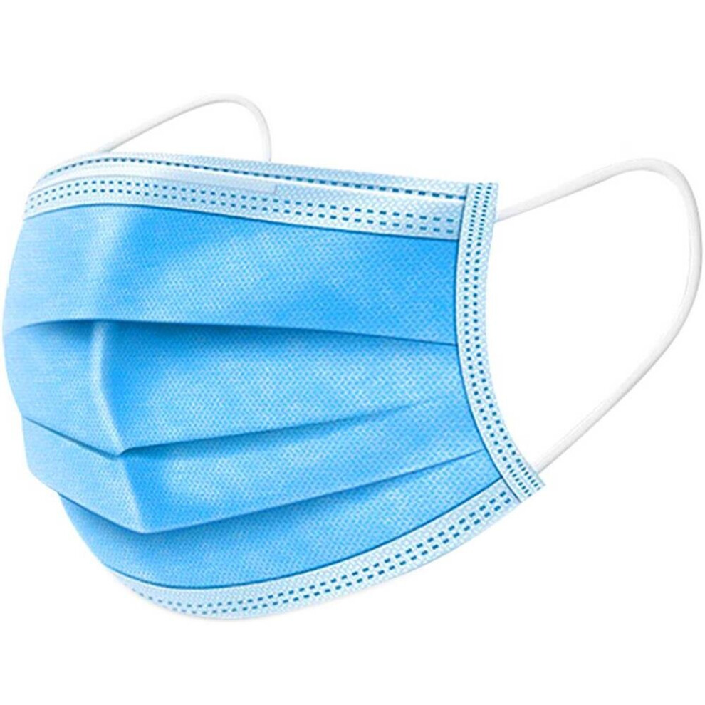 Disposable Surgical Face Mask | 3-Ply Protective Medical Face Masks For Daily Hygiene - 50'S 8901124750425