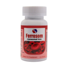 Ferrosom Liposomal Iron Capsules 30's | High Absorption Iron Supplement for Energy & Iron Deficiency Support