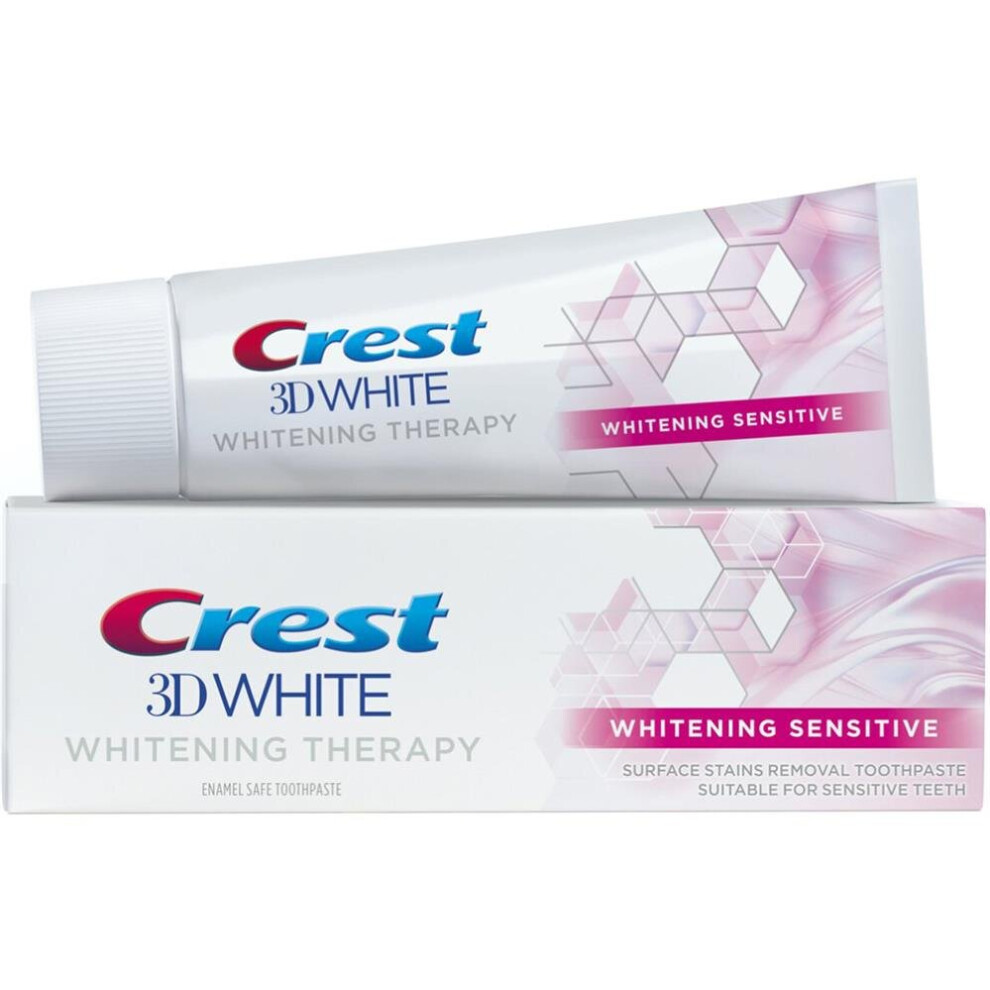 Crest 3D White Therapy Sensitive Care Toothpaste 75ml