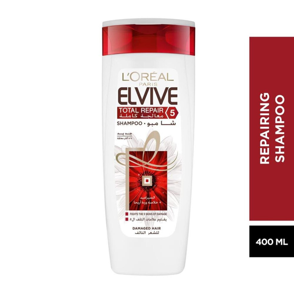 LâOrã©Al Paris L'oreal Paris Elvive Total Repair 5 Shampoo 400Ml
