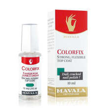 Mavala Colorfix Top Coat 10ml |dull and cracked nail polish |ultra-shiny nails |Strong flexible topcoat |Long lasting manicure