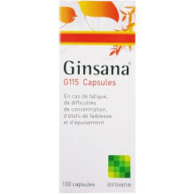 Ginsanag 115 Capsules 100's Help Endurance And Reduce Exhaustion