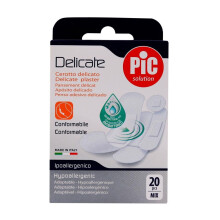 Pic Delicate Plasters Assorted 20'S