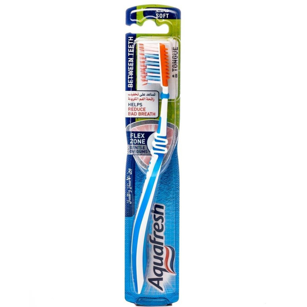 Aquafresh Between Teeth & Tounge Toothbrush Soft