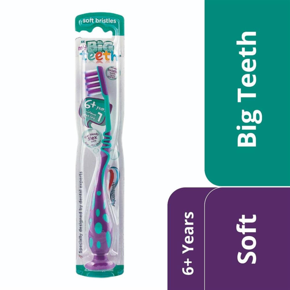 Aquafresh Big Teeth Soft Bristles Toothbrush