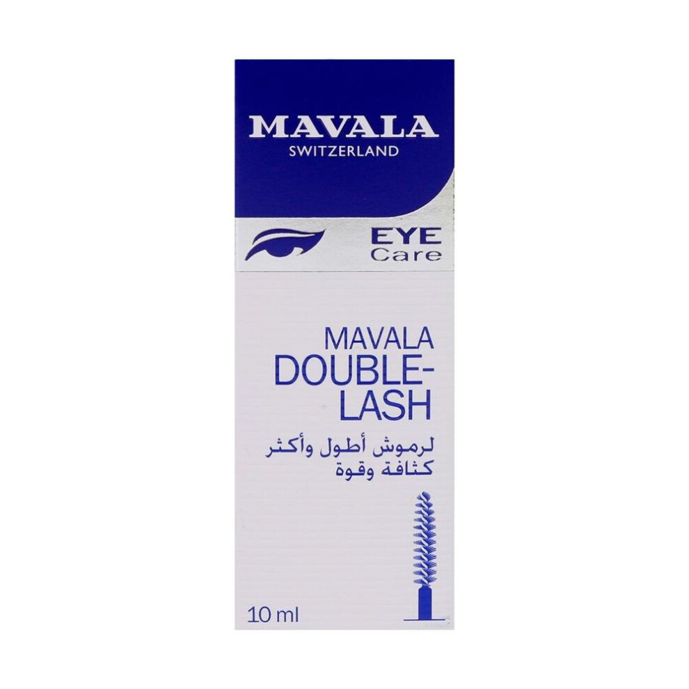 Mavala Double-Lash Eye Care 10ml | Eyelash Growth Serum, Strengthening & Nourishing Treatment for Longer, Fuller Lashes