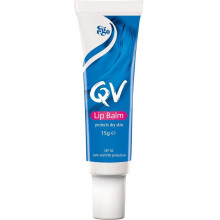 Ego QV Lip Balm 15 g Soothing SPF 30 Protection to Intensely Hydrate and Shield Dry Sensitive Lips from Sun Damage and Dehydration