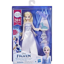Disney Frozen 2 Elsa Parlante e Amici, Bambola Elsa con Oltre 20 Suoni e Frasi