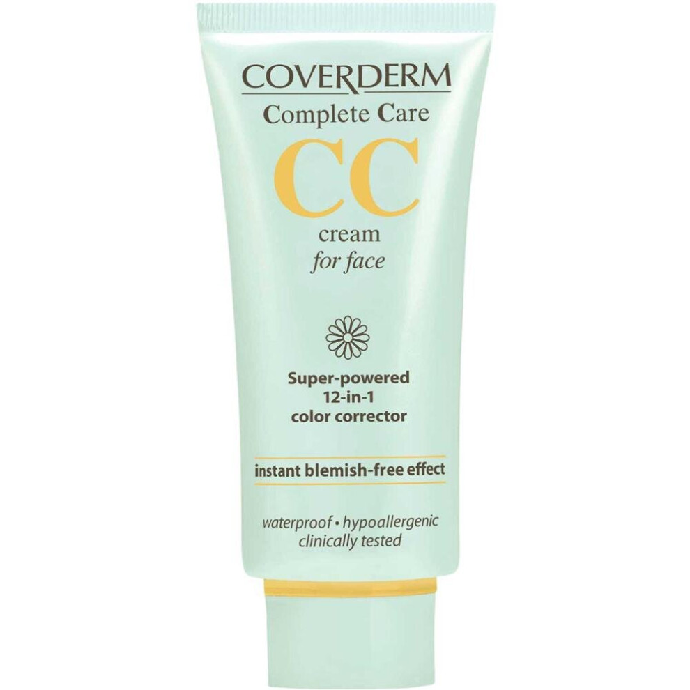 Coverderm Complete Care CC Cream Face SPF25 Soft Brown 40ml