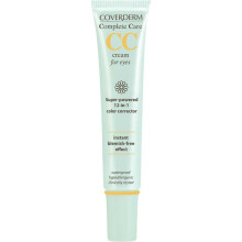 Coverderm Complete Care CC Cream Eyes SPF15 Light Beige 15ml