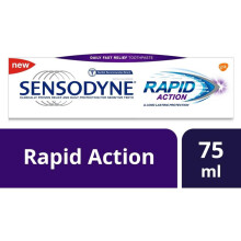 Sensodyne Rapid Action Toothpaste | Tooth Sensitivity Relief Paste - 75ml